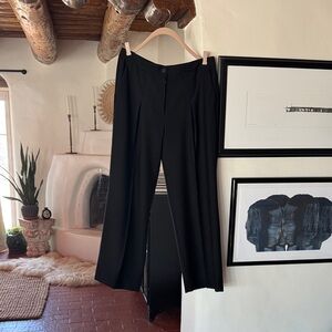 All Saints Black Wide Leg Women's Pants